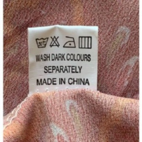 Charlie Charlie Charlotte Red Kimono Wrap Maxi Dress Women’s M - Picture 11 of 12